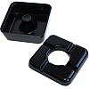 Квадратная пепельница Miohi-Black 8.5см DP218748 Aslan