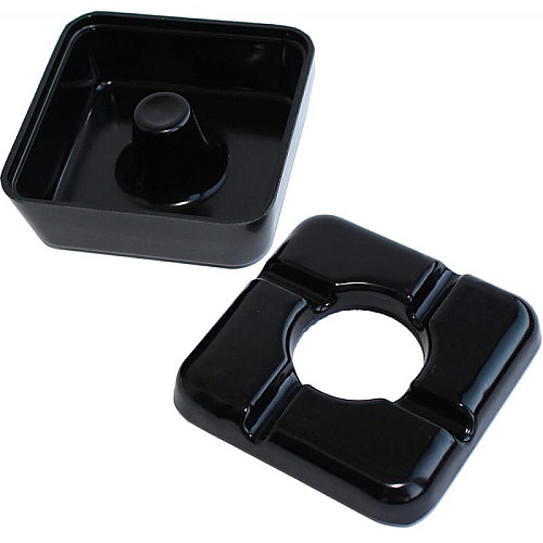 Квадратная пепельница Miohi-Black 8.5см DP218748 Aslan