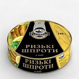 Рижские шпроты в масле Fish Line 160 г