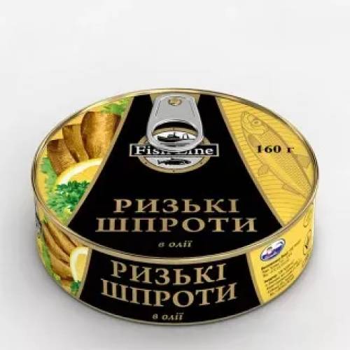 Рижские шпроты в масле Fish Line 160 г