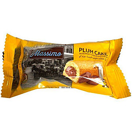 Бисквит Maestro Massimo Plum Cake Chocolate 45 г
