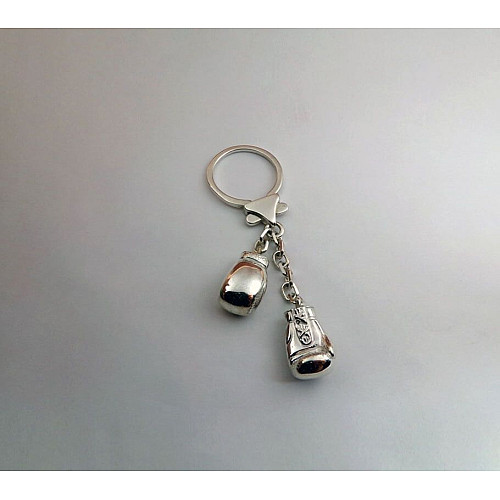 Брелок боксерські перчатки Maxi Silver 4254