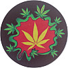 Гріндер для подрібнення тютюну ASHTRAY HL-050 Black конопля 2 (11655-hbr)