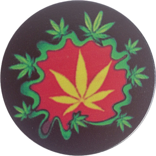 Гріндер для подрібнення тютюну ASHTRAY HL-050 Black конопля 2 (11655-hbr)