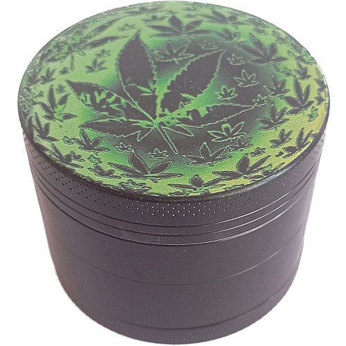 Гриндер для измельчения табаку ASHTRAY HL-050 Black конопля 3 (11656-hbr)