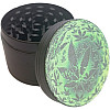 Гриндер для измельчения табаку ASHTRAY HL-050 Black конопля 3 (11656-hbr)