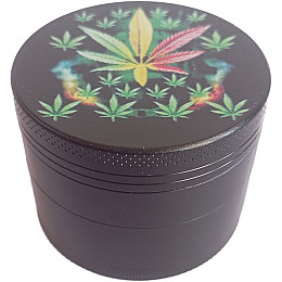 Гриндер для измельчения табака ASHTRAY HL-050 Black конопля 5 (11658-hbr)