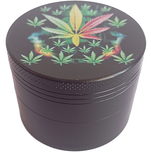 Гриндер для измельчения табака ASHTRAY HL-050 Black конопля 5 (11658-hbr)