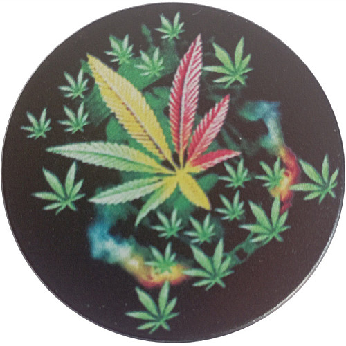 Гриндер для измельчения табака ASHTRAY HL-050 Black конопля 5 (11658-hbr)