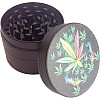 Гриндер для измельчения табака ASHTRAY HL-050 Black конопля 5 (11658-hbr)
