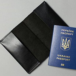 Паспортна обкладинка чорна The Wings