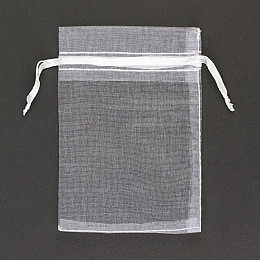 Мешочек подарочный Органза 12х8 см Gala day Белый (21781)