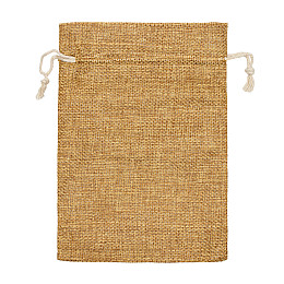 Мешочек подарочный на затяжке 17.5х12.5 см Gala day Коричневый светлый (26097)