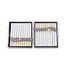 Пластиковый портсигар Champ High Stripe на 20 стандартных сигарет Серый (40519062GR)