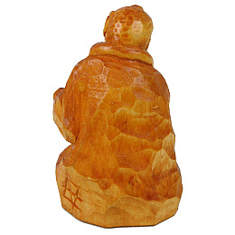 Ексклюзивна статуетка ручної роботи з дерева Cossack Козак Мамай Бежевий (NA1001-2)