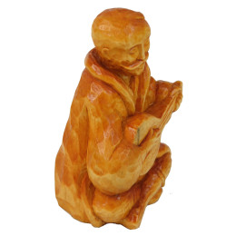 Авторська статуетка ручної роботи Cossack Козак Мамай Бежевий (NA1001-1)