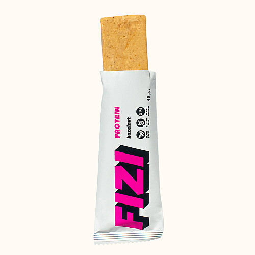 Протеиновый батончик без глютена FIZI Hazelnut 27% 45 г х 10 шт Растительный протеин (4820262540078)