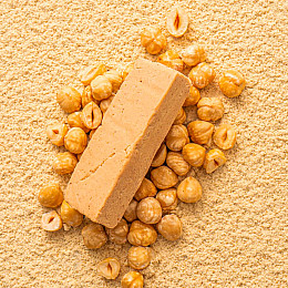 Протеїновий батончик без глютену FIZI Hazelnut 27% 45 г х 10 шт Рослинний протеїн (4820262540078)