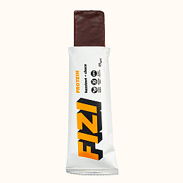 Протеїновий батончик без глютену FIZI Hazelnut choco 25% 45 г х 10 шт Рослинний протеїн (4820262540085)