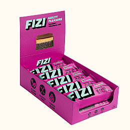 Шоколадный батончик без глютена FIZI Hazelnut himalayan salt 45 г х 10 шт Веган (4820262540023)