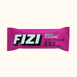 Шоколадний батончик без глютену FIZI Hazelnut himalayan salt 45 г х 10 шт Веган (4820262540023)