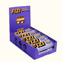 Шоколадный батончик без глютена FIZI Peanut caramel 45 г х 10 шт Веган (4820262540047)