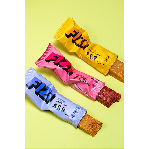 Набір кето батончиків протеїнових FIZI Keto Box 45 г х 10 шт Веган
