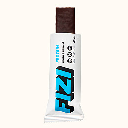 Протеїновий батончик без глютену FIZI Choco + almond 25% 45 г х 10 шт Рослинний протеїн (4820262540429)