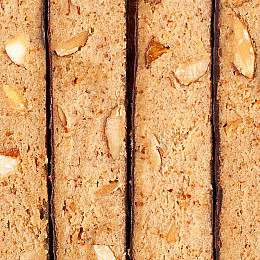 Протеїновий батончик без глютену FIZI Choco + almond 25% 45 г х 10 шт Рослинний протеїн (4820262540429)