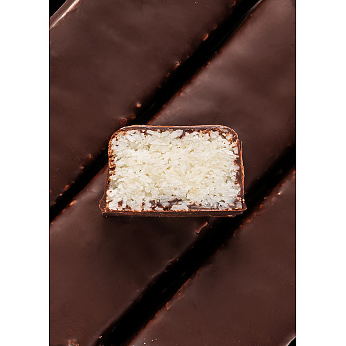 Шоколадный батончик без глютена FIZI Double coco 40 г х 10 шт Веган (4820262540092)