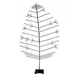 Металлическая елка Adore Décor 120х70 см 1001.1 Черный