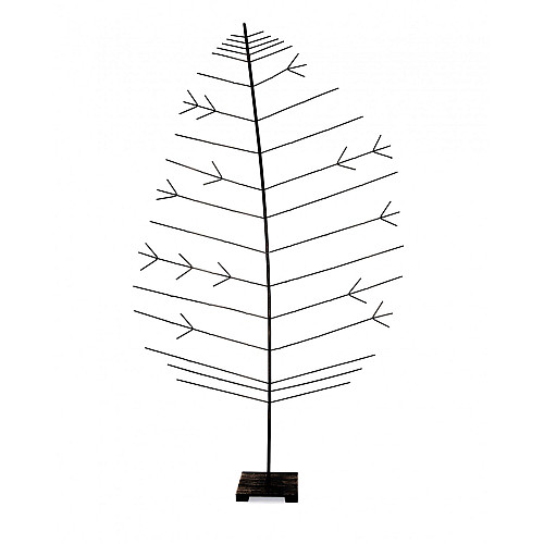 Металлическая елка Adore Décor 120х70 см 1001.1 Черный