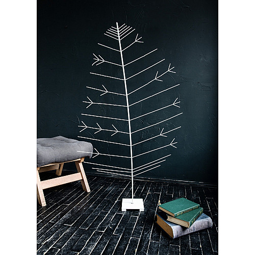 Металлическая елка Adore Décor 120х70 см 1001.5 Белый