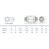 Канальный вентилятор Binetti FDS-125 Silent + adaptor 100/125 (71365)