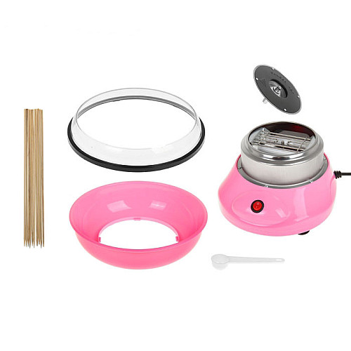 Аппарат для приготовления сладкой ваты Candy Maker H0221 Pink 500 Вт (hub_np2_0255)