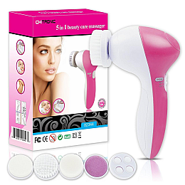 Массажер для лица Beauty Care Massager AE-8782 5 in 1 Белый/розовый (np2_0929)