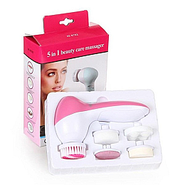Массажер для лица Beauty Care Massager AE-8782 5 in 1 Белый/розовый (np2_0929)