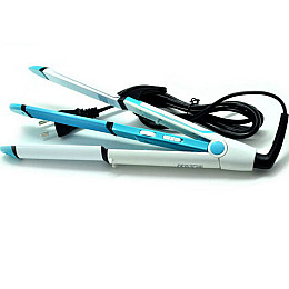 Утюжок-выпрямитель для укладки волос 3-в-1 Gemei GM 2921 (55500992)