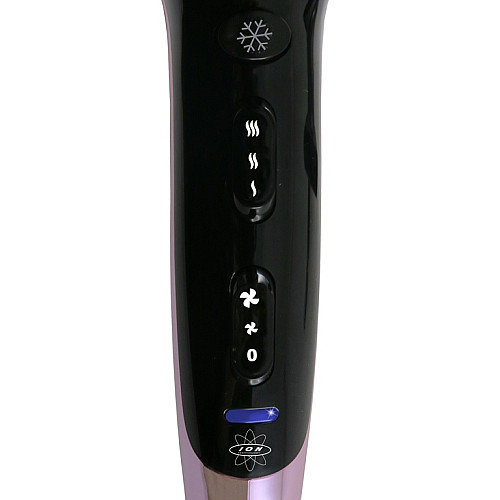 Фен Trisa Luxury Hair Черно-розовый (4617)