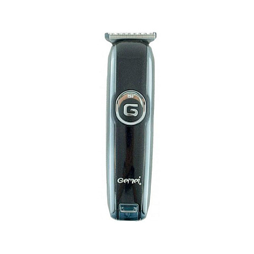Беспроводная машинка для стрижки волос Gemei GM-6050 Черный с серым (200412)