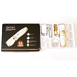 Машинка для стрижки Gemei GM-6001 Белый (200413)