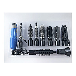 Стайлер Gemei GM 4833 10-в-1 Синий