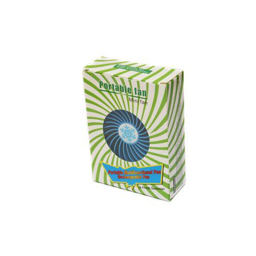 Вентилятор настольный Mini Fan XSFS-01 с аккумулятором 18650 Black (007196)