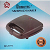 Сендвичница Domotec MS 7777 Черный (006873)