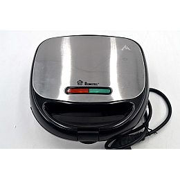 Сендвичница Domotec MS 7704 вафельница 4 в 1 Черный (008090)