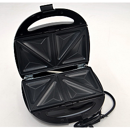 Сендвичница Domotec MS 7704 вафельница 4 в 1 Черный (008090)