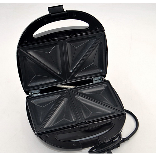 Сендвичница Domotec MS 7704 вафельница 4 в 1 Черный (008090)