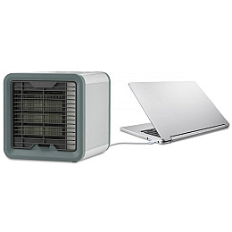 Мобильный мини кондиционер Arctic Air 16.5 х 16.5 х 17 см Белый