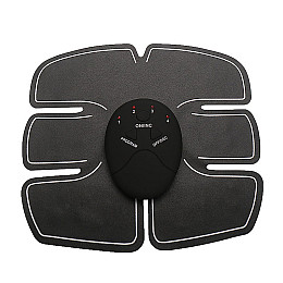 Миостимулятор SUNROZ Beauty Body 6 Pack EMS для мышц живота EMS Trainer Черный (SUN0445)