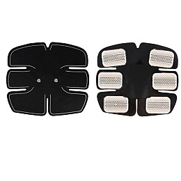 Миостимулятор SUNROZ Beauty Body 6 Pack EMS для мышц живота EMS Trainer Черный (SUN0445)